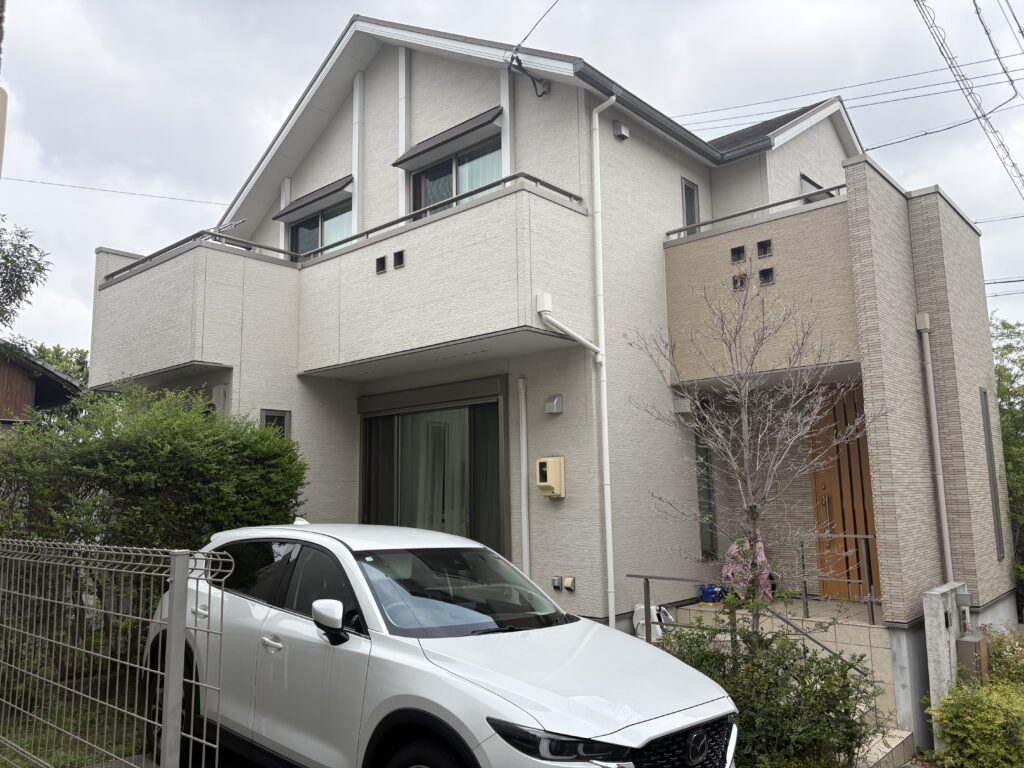 名古屋市名東区 T様邸｜外壁・屋根塗装工事 施工前